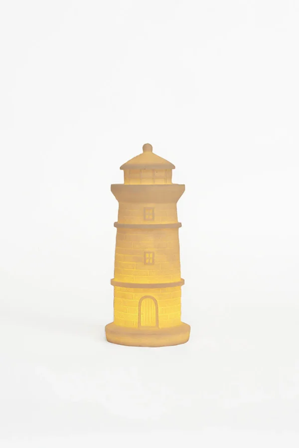 Lampada faro in resina