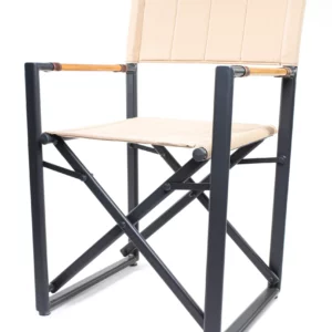 Sedia regista in alluminio