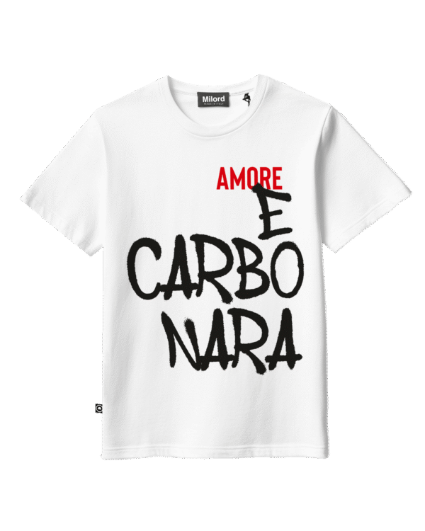 T-shirt AMORE E CARBONARA