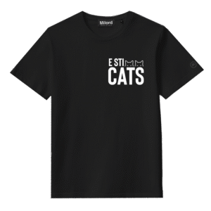 T-shirt E STI CATS (black)
