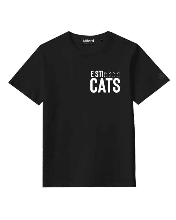 T-shirt E STI CATS (black)