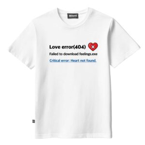 T-shirt unisex LOVE ERROR