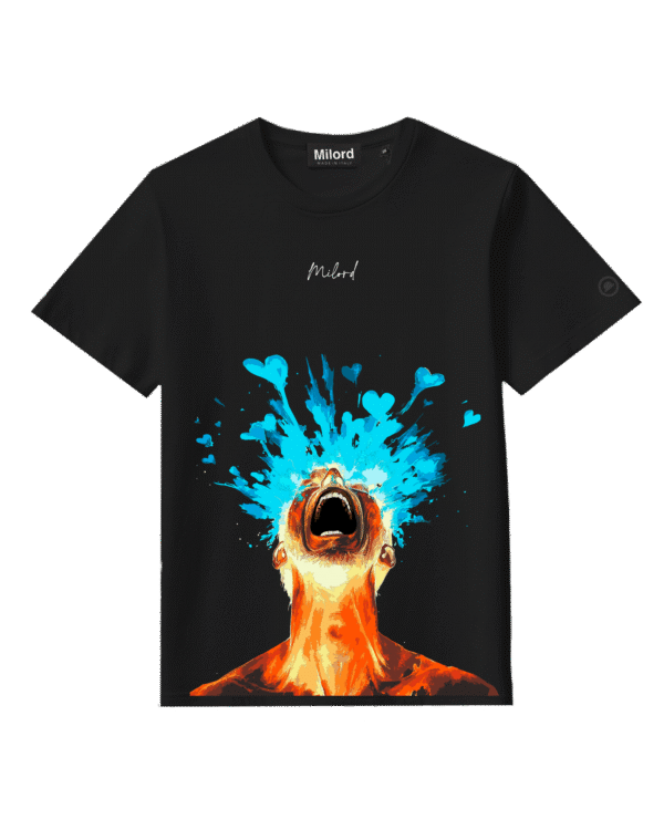 T-shirt LOVE EXPLOSION (black)