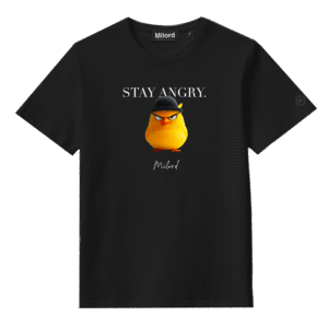 T-shirt STAY ANGRY (black)