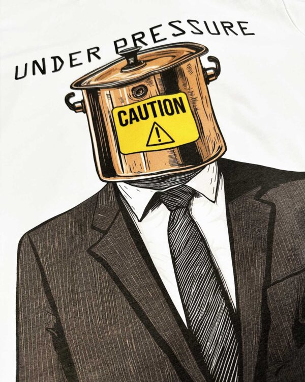 T-shirt UNDER PRESSURE - immagine 2