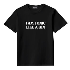 T-shirt TONIC LIKE A GIN (black)